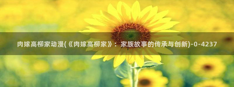 动漫版